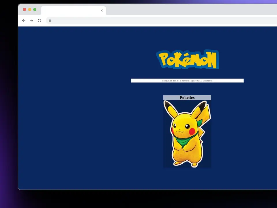 Captura de pantalla del proyecto projects/PokeApi.webp